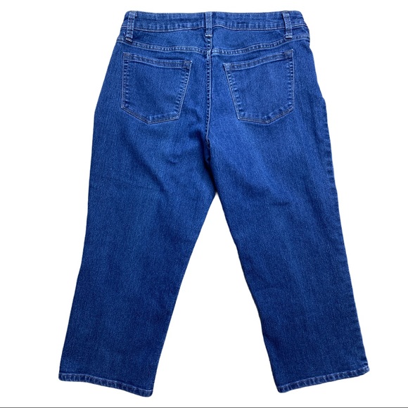 Rider by Lee Midrise Capri Jean Shorts Size 6M 💚 SALE!! - Picture 4 of 6